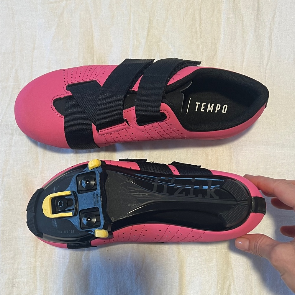 Fizik Tempo Pink Cycling Shoes - Picture 4 of 5